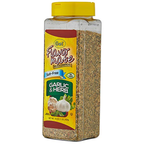 Flavor Mate Garlic &Amp; Herb No Msg Salt Free Seasoning - 16 Oz - C