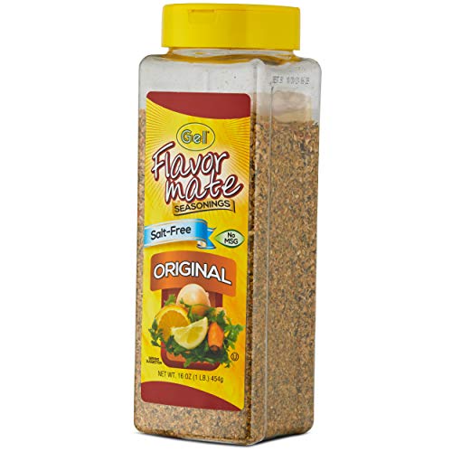 Flavor Mate No Msg Salt Free Seasoning - 16 Oz - Club Size Orig