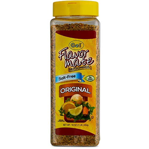 Flavor Mate No Msg Salt Free Seasoning - 16 Oz - Club Size Orig