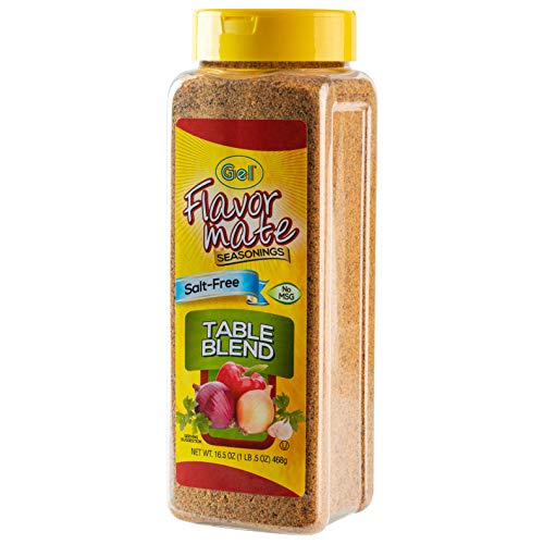 Flavor Mate No Msg Salt Free Seasoning - 16 Oz - Club Size Tabl