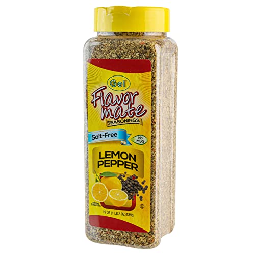 Flavor Mate No MSG Salt Free Seasoning - 19 oz - Club Size Lemo...