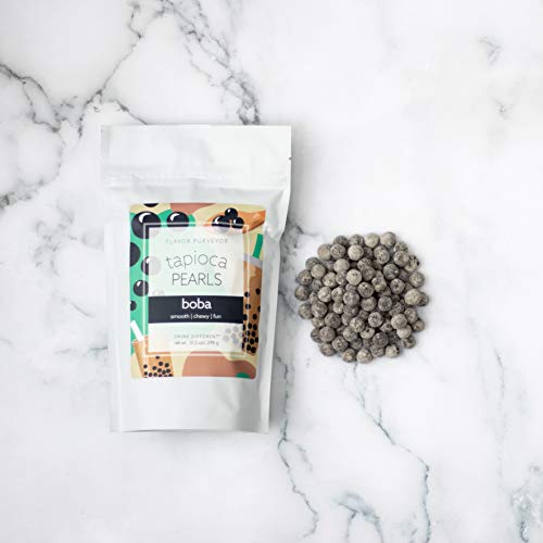 Boba Tapioca Pearls For Bubble Tea, Uncooked