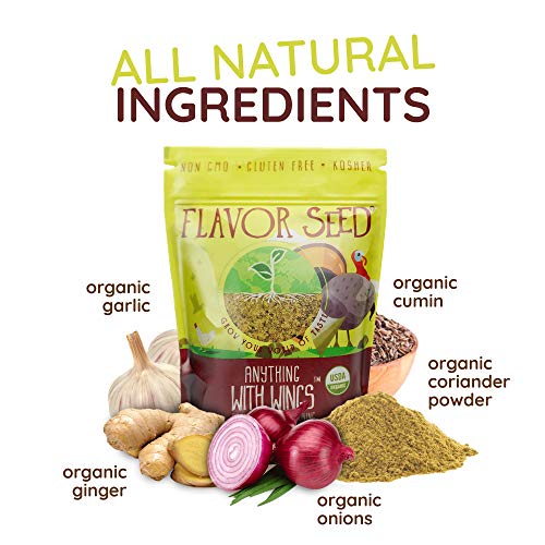 Flavor Seed - Anything With Wings Organic Poultry Rub, Dust And