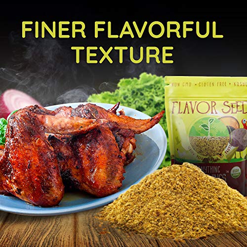 Flavor Seed - Anything With Wings Organic Poultry Rub, Dust And