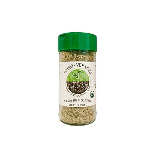 Flavor Seed - Anything With Wings Organic Poultry Rub, Dust And