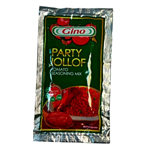 Gino Jollof Rice Seasoning Tomato Paste 7Og2.4Oz Pack Of 5 Pa