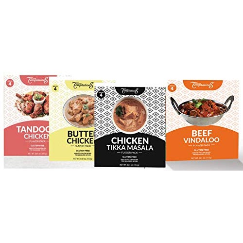 Chicken Tikka Masala, Butter Chicken, Tandoori Chicken, Beef Vin