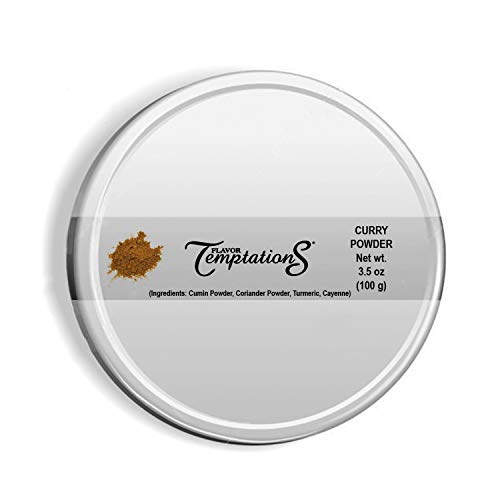 Curry Powder 4 Spices Blend By Flavor Temptations. Indian Food S