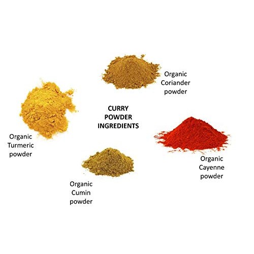 Curry Powder 4 Spices Blend By Flavor Temptations. Indian Food S