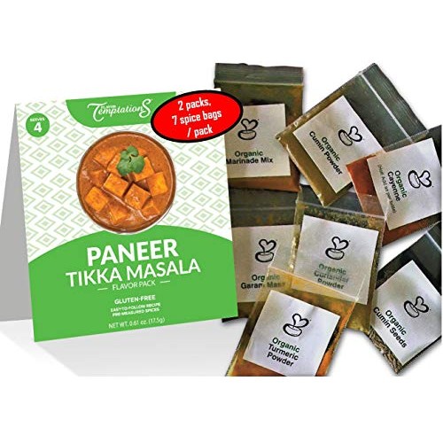 Paneer Or Tofu Tikka Masala Indian Food Spices By Flavor Temptat