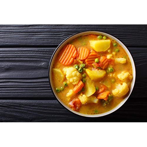 Veggie Korma Or Kurma Indian Curry Sauce Plus Garam Masala Powde