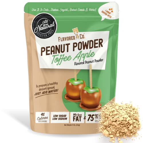 Flavored Pb Co. Peanut Butter Powder, Low Carb And Only 45 Calor