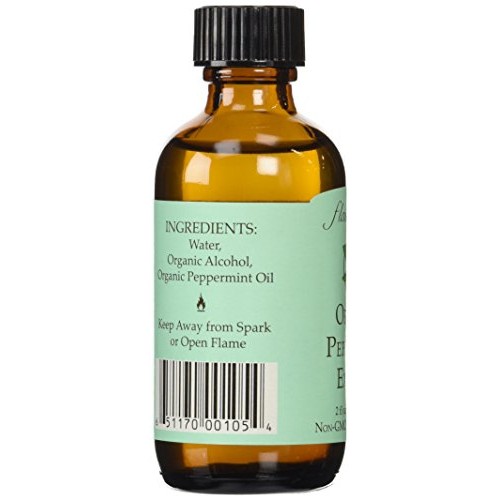 Flavorganics Organic Peppermint Extract, 2-Ounces Glass Bottles