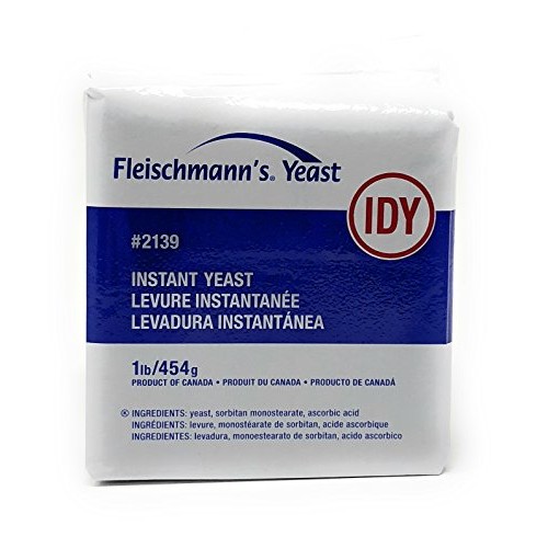 Fleischmanns Instant Dry Yeast Vacuum Pack 1 Lb
