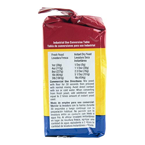 Fleischmanns Instant Yeast - 16 Oz. Bags Pack Of 1 Fleischmanns Instant Yeast - 16 Oz. Bags Pack Of 1