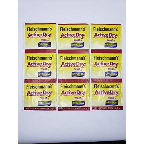 Fleischmanns, Active Dry Yeast, 0.75 Oz 3 Ct - Set Of 3