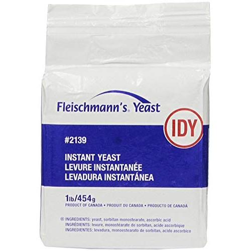 Fleischmanns Instant Dry Yeast 1 Lb 16 Oz Bag Vacuum Pack 2