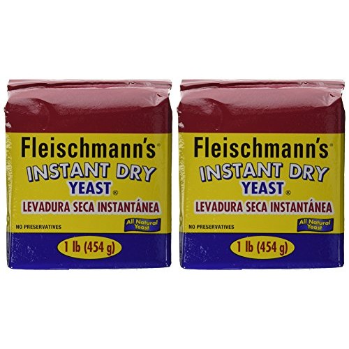 Fleischmanns Instant Yeast - 2/16 Oz. Bags
