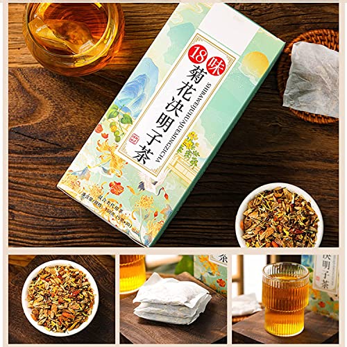 18-Flavor Herbal Chrysanthemun Cassia Seeds Liver Soothing Tea, ... 18-Flavor Herbal Chrysanthemun Cassia Seeds Liver Soothing Tea, ...
