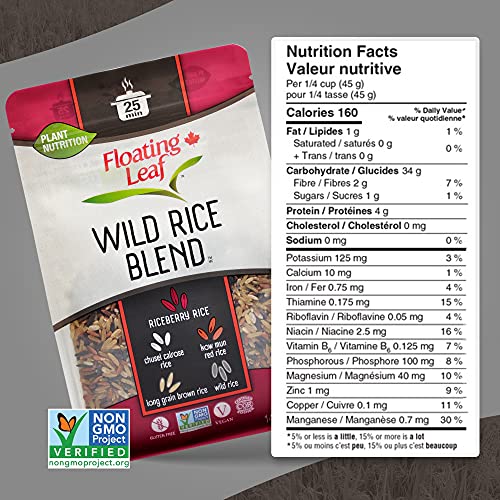 Floating Leaf Fine Foods - Wild Rice Blend - Case Of 6 X 14 Ounc