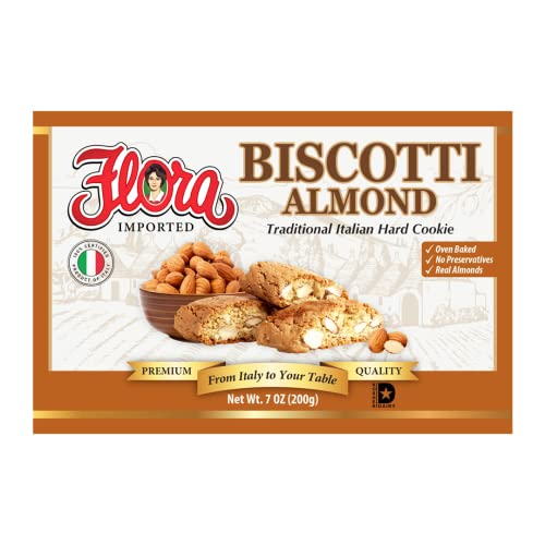 Flora Biscotti Cookies Almond