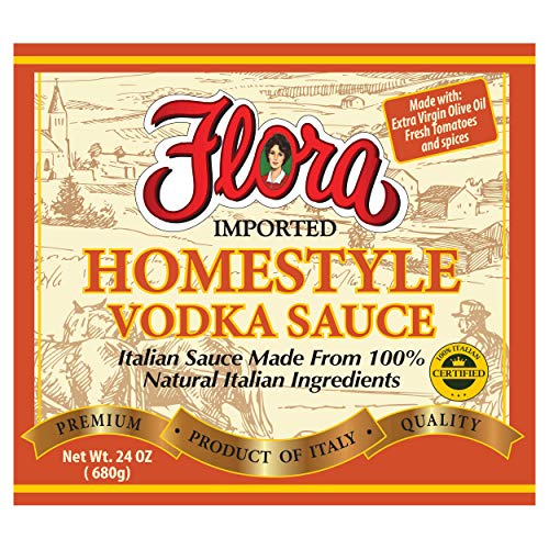 Vodka Sauce By Flora Foods - Pasta Sauce Made In Italy - All Nat
