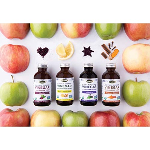 Flora Organic Apple Cider Vinegar Shots, Elderberry Crystals &Amp; H