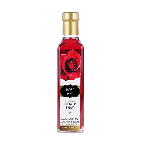 Floral Elixir Co. Rose Elixir - All Natural Syrup For Cocktails