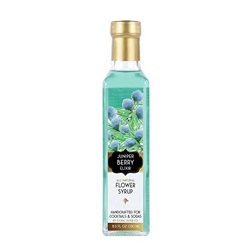 Floral Elixir Co. Juniper Berry Elixir - All Natural Syrup For C