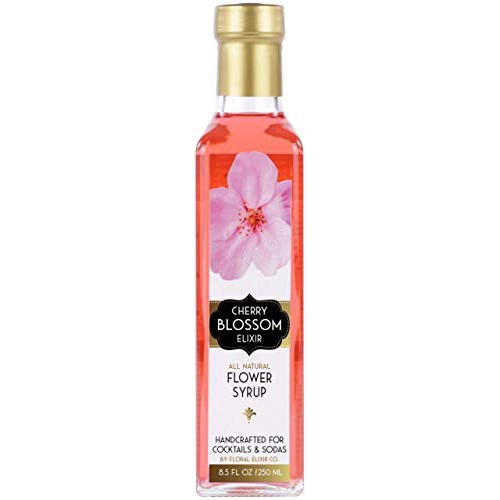 Floral Elixir Co. Cherry Blossom Elixir - All Natural Syrup For