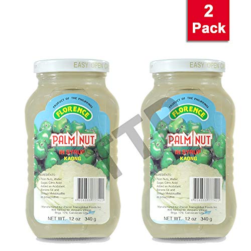 Florence Palm Nut In Syrup Kaong 340G, 2 Pack