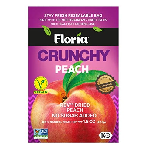 Dried Peach Fruit Chips And Crisps, No Sugar Added Dried Fruit S