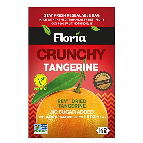 Dried Tangerine Fruit Chips And Crisps, No Sugar Added Dried Fru