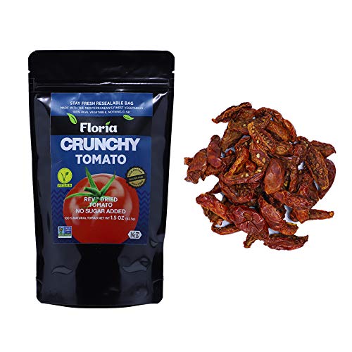 Dried Vegetable Chips And Crisps, Dried Tomato, No Sugar Added V