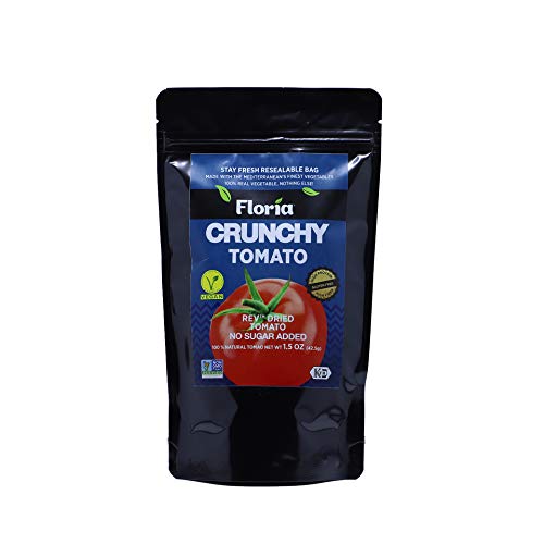 Dried Vegetable Chips And Crisps, Dried Tomato, No Sugar Added V