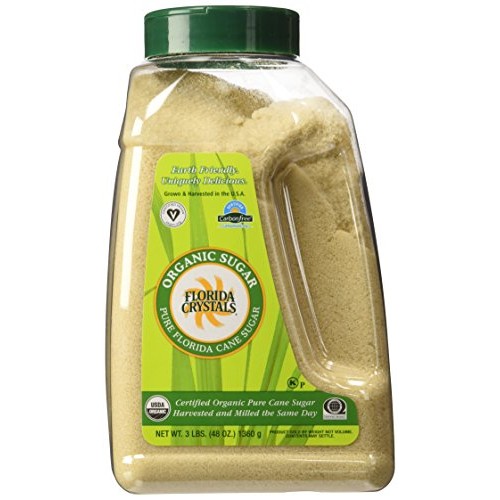 Florida Crystals Organic Cane Sugar Jug, 3 Pound