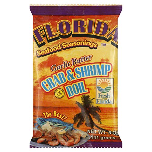 Florida Seafood Seasonings Crab &Amp; Shrimp Boil Garlic Butter 5 Oz