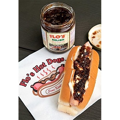 Flos Hot Dog Relish - Original Homemade Secret Recipe - One 9.6