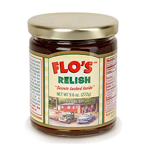 Flos Hot Dog Relish - Original Homemade Secret Recipe - One 9.6