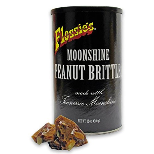 Moonshine Peanut Brittle Made With Tennessee Moonshine 12 Oz
