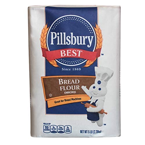 Pillsbury Best - Bread Flour Enriched - 4 Packs 20Lb Total 5Lb
