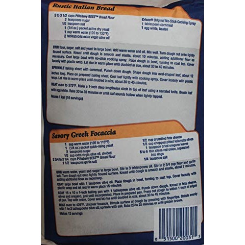 Pillsbury Best - Bread Flour Enriched - 4 Packs 20Lb Total 5Lb