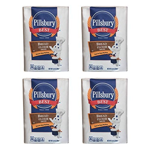 Pillsbury Best - Bread Flour Enriched - 4 Packs 20Lb Total 5Lb