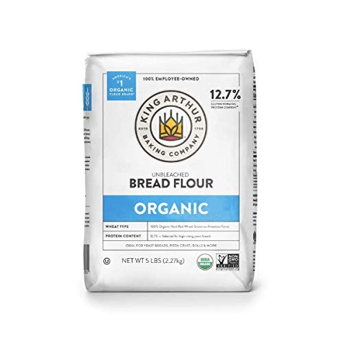 King Arthur Flour - Organic Bread Flour 2 Lb / 3 Pack