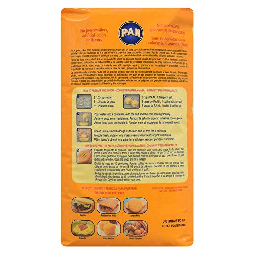 P.A.N. White &Amp; Yellow Corn Meal – Pre-Cooked Gluten Free And Kos