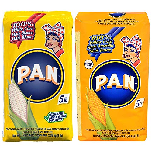 P.A.N. White &Amp; Yellow Corn Meal – Pre-Cooked Gluten Free And Kos
