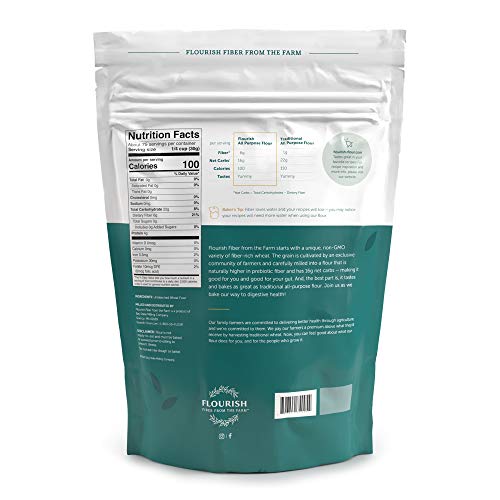 Flourish Fiber From The Farm - High Fiber/ Low Carb, Unbleached
