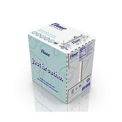 Flow Alkaline Spring Water - Eco-Friendly Packaging - Pack Of 6