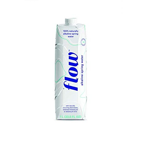Flow Alkaline Spring Water - Eco-Friendly Packaging - Pack Of 6