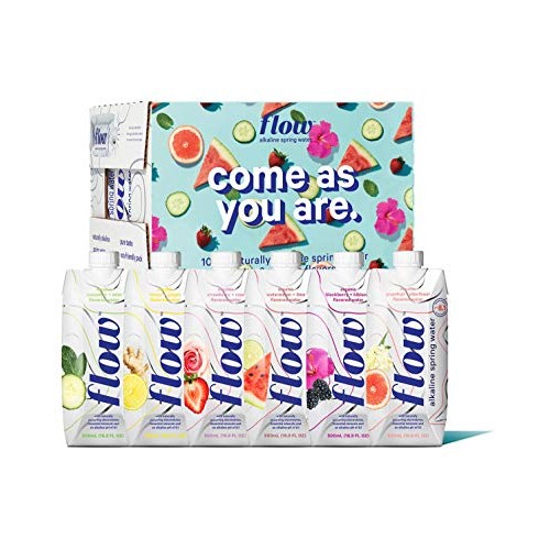 Flow Alkaline Spring Water, Natural Alkaline Water Ph 8.1, Elect